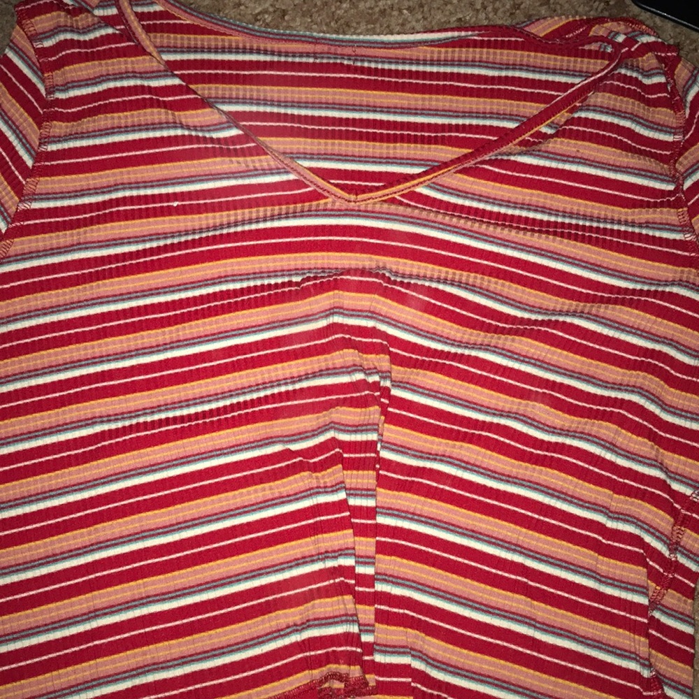 Multi colored American eagle shirt